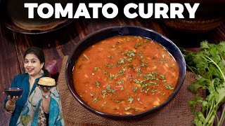 Tomato Curry  One Pot Recipes  Side dish for Idli Dosa  Tomato Kadayal  Tiffin Sidedish Recipes [upl. by Hollander]