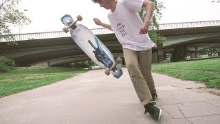 Longboard Freestyle in Valencia [upl. by Irrak840]