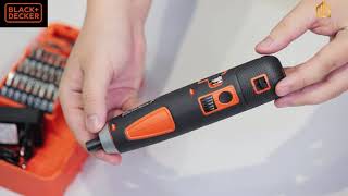 BLACKampDECKER BD40K27 4V Push and Go Cordless Smart Screwdriver [upl. by Flanders]