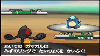 Pokemon Black  White  Gym Battle 5 [upl. by Sihon682]