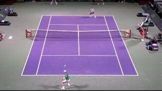 Tomas Berdych vs Robin Soderling HD Hot shot [upl. by Ydorb633]