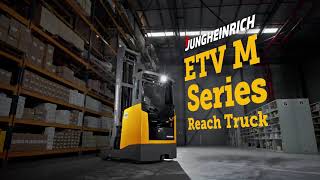 ETV M Series Reach Truck Elevate Your Efficiency [upl. by Akcimehs953]