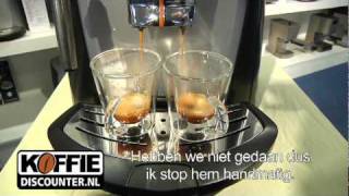 Saeco Talea Touch Plus koffiemachine hoe werkt het [upl. by Wooster18]