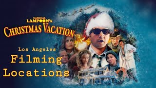 Christmas Vacation LA Filming Locations  And Vacation Themed Christmas Display [upl. by Anees488]