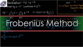 Introduction to the Frobenius Method [upl. by Lindberg]