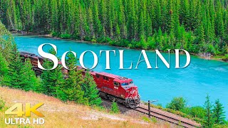 Scotland 4K VIDEO ULTRA HD  Stunning Beautiful Natural Scenery of THE FOGGY ISLAND amp Relaxing Music [upl. by Kado]