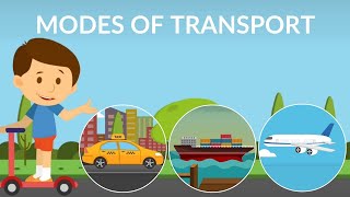 Transportation Song Transportation for kids I Nursery Rhymes for Kids I English Songs For Kids [upl. by Ognimod]