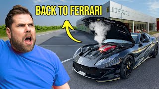 CONFRONTING FERRARI ABOUT MY BROKEN 812 GTS [upl. by Hosfmann800]