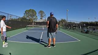 MikeyDanny Highlights Monday Morning Pickleball [upl. by Fortunato654]