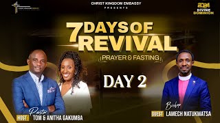 7 DAYS OF REVIVALDAY 2 WITH BISHOP LAMECH HOSTED BY Pr TOM amp ANITHA GAKUMBA [upl. by Atiuqel707]