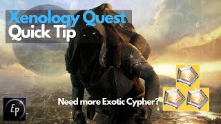 New Lights Xenology Quest Quick Tip [upl. by Ajnot272]