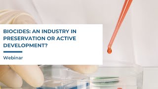 Biocides An Industry in Preservation or Active Development [upl. by Lower124]