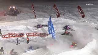 Snocross Round 3 Pro Highlights  Shakopee MN Race 1 of 3 [upl. by Folger]