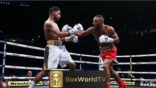 FEUD Settled Amir Khan VS Kell Brook  FULL FIGHT HIGHLIGHTS [upl. by Patty]