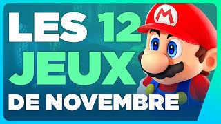 Les 12 JEUX VIDÉO à ne pas manquer en NOVEMBRE 2023 ✨ Sorties JV PCPS5XBOXGAME PASSSWITCH [upl. by Gardol]