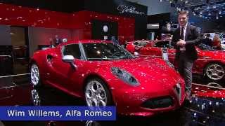 Salon de Bruxelles 2014 Alfa Romeo 4C [upl. by Tracy301]