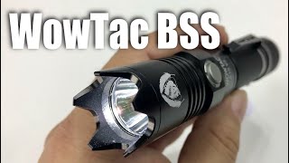 Wowtac A1S BlackScoutSurvival BSS TAC V2 1150 Lumens CREE LED Flashlight Review [upl. by Ariad]