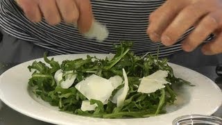 ROCKET SALAD INSALATA DI RUCOLA  theitaliancookingclasscom [upl. by Murdock]