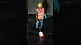 torch apply waterproofingshortvideo youtubeshorts civilengineering trending butterfly [upl. by Trudnak46]