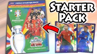 NEW MATCH ATTAX EURO 2024 Starter Pack Opening  Checklist amp Binder  FIRST EVER COLLECTION [upl. by Nnylireg627]