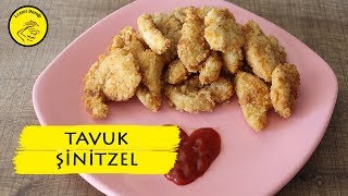 TAVUK ŞİNİTZEL TARİFİ  TAVUK ŞİNİTZEL NASIL YAPILIR [upl. by Ruprecht]