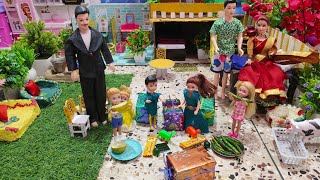 Barbie Doll All Day Routine In Indian Village Nisha Ki Kahani Part101 Barbie Doll Bedtime Story [upl. by Colas]