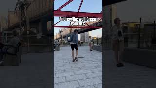 Andrew Haswell Green Park NYC nycstreets streetsofnewyork [upl. by Trauner]