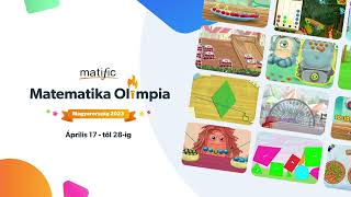 A Matific Matematika Olimpia 2023 [upl. by Zahc]