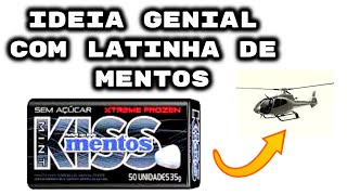 Como fazer um Helicóptero elétrico com latinha de mentos [upl. by Audley357]