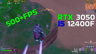 RTX 3050  Intel I5 12400f  Fortnite Solo Arena  Perfomance Mode [upl. by Eilegna]