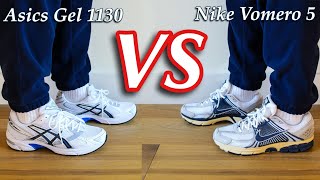 How Comfortable Are They Ranking Asics Gel 1130 VS Nike Vomero 5 Sneakers [upl. by Baudoin]