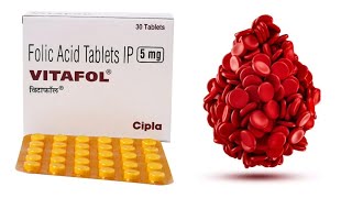 vitafol folic acid tablets ip 5mg hindi  vitafol tablet uses in pregnancy in hindi  vitafol tablet [upl. by Farrar]