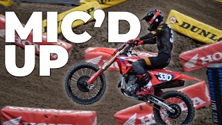 Racing Supercross with a mic on is hilarious [upl. by Nairoc]