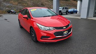 2016 Chevrolet Cruze Elkins WV Buckhannon WV Parsons WV Weston WV UH252522A [upl. by Janith]