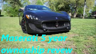 Maserati Granturismo 5 years ownership review [upl. by Aundrea]