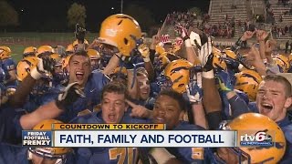 Faith family and football at Carmel High School [upl. by Nylg766]