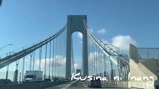 Crossing the Verrazano Bridge New York [upl. by Ivan]