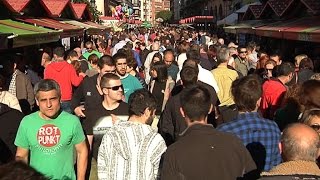 140000 personas en la feria del último lunes de Gernika [upl. by Lilly]