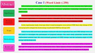 How to read and Write Abstract of research paper [upl. by Kirbie566]