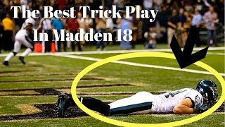 Madden 18 The CRAZIEST Trick Play In The Game  Madden 18 Money Play [upl. by Pessa]