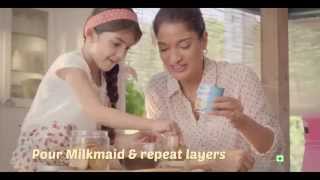 New MILKMAID TVC 2015  Chocolate Tower  CreateSweetStories [upl. by Hutner]