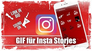 Eigene GIFsGif Sticker für Instagram Story erstellen Tutorial [upl. by Elden]