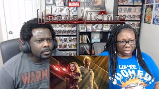 WandaVision  Official Trailer REACTION [upl. by Haeluj]