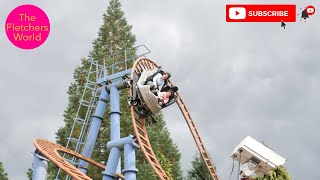 Alton Towers Vlog Summer August 2023  Thirteen Spinball Whizzer Wicker Man CBeebies Teletubbies [upl. by Myrtice]