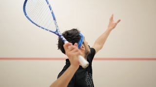 Squash tips Forehand volley fundamentals [upl. by Esch]