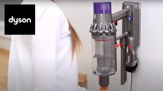 How to set up your Dyson Cyclone V10™ cordless vacuums docking station [upl. by Stanford]