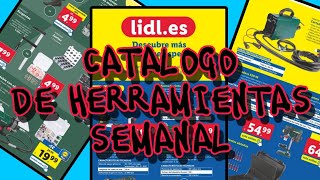 Catalogo de Herramientas LIDL [upl. by Nickola]