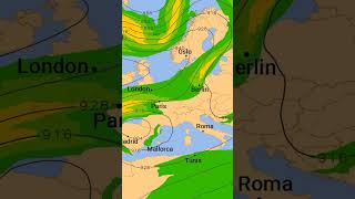 Der Jetstream nimmt deutlich an Fahrt auf 💨 jetsream wetter [upl. by Swann]