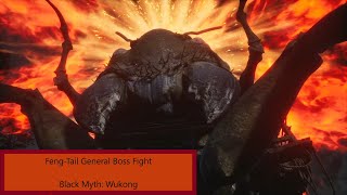 FengTail General Boss Fight  Black Myth Wukong [upl. by Haelam998]