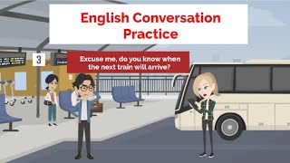 Improve from Beginner to Intermediate with English Conversation  English Conversation Practice [upl. by Imogen656]